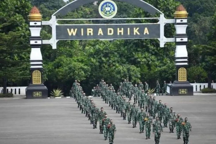 sebagai ilustrasi, Siswa Secapaad di Kota Bandung, sedang berlatih.  Foto: Dispenad