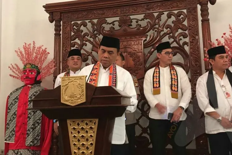 Sekda DKI Jakarta Saefulloh di Balaik Kota (Ayojakarta.com/Aprilia Rahapit)
