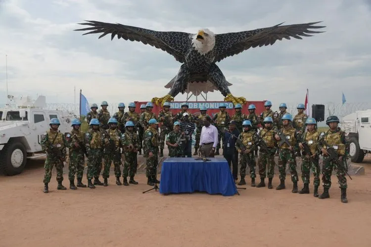 (Papen Satgas TNI Konga XXXIX-B/RDB Monusco, Lettu Laut (KH/W) Lilia Budiyanti)