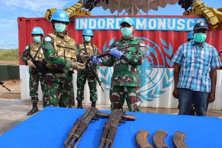 (Papen Satgas TNI Konga XXXIX-B/RDB Monusco, Lettu Laut (KH/W) Lilia Budiyanti)