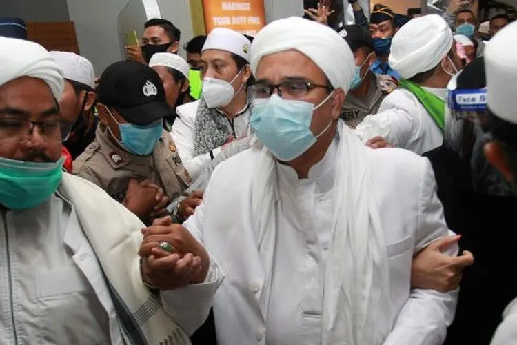 Pentolan FPI Rizieq Shihab/ Suara.com