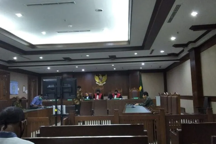 Suasana persidangan kasus pemutusan hubungan kerja (PHK) oleh PT Tech Data Advanced Solutions Indonesia. (dok. kuasa hukum karyawan)