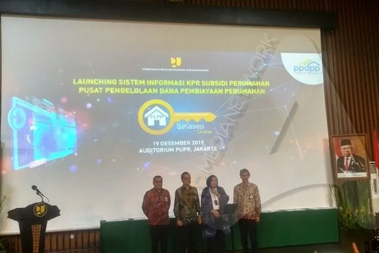 Peluncuran aplikasi Sistem Informasi KPR Subsidi Perumahan (SiKasep). (Ayojakarta.com/Hendy Dinata)