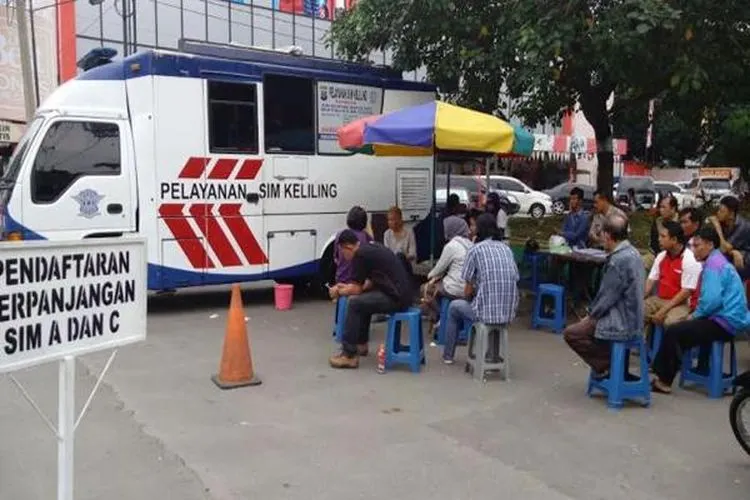 Ilustrasi SIM Keliling