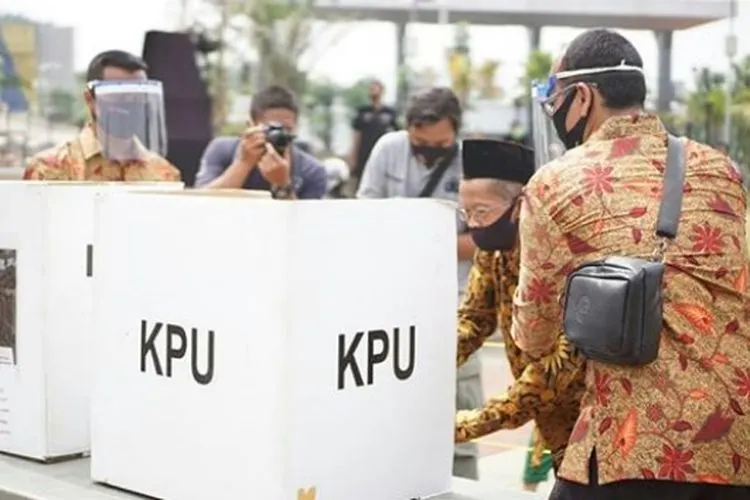 sebagai ilustrasi. Polres Metro Depok menggelar simulasi pengamanan Pemilihan Wali Kota dan Wakil Wali Kota Depok 2020/ instagram: kpukotadepok