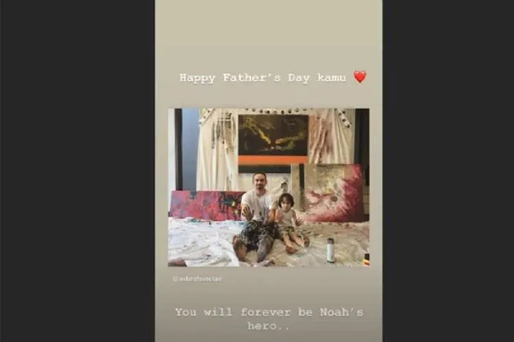 Ashraf Sinclair dan Noah (Instagram @bclsinclair)