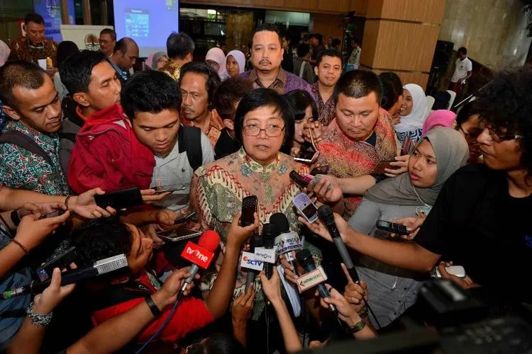 Menteri Lingkungan Hidup dan Kehutanan Siti Nurbaya Bakar. (Antara)