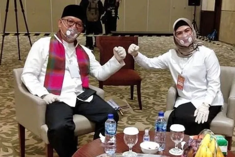 Paslon nomor urut 2, Siti Nur Azizah-Ruhamaben / instagram