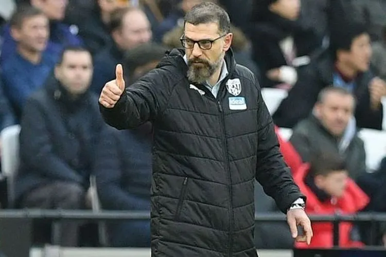 Pelatih West Bromwich Albion, Slaven Bilic. [JUSTIN TALLIS / AFP]