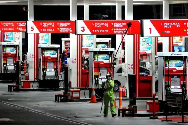 Ilustrasi SPBU Pertamina (Republika/Prayogi)