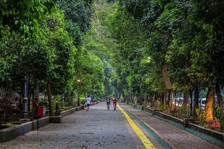 pedestrian di Kebun Raya Bogor ditutup untuk warga/ ist