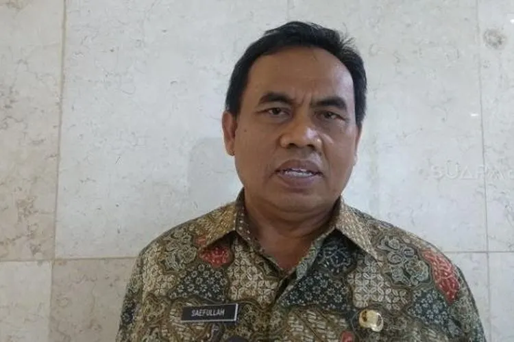 Sekda DKI Jakarta Saefullah. (Chintya Sami Bhayangkara)