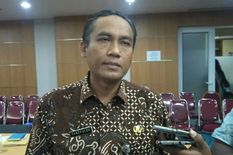 Plt Kepala Dinas Pendidikan Syaefulloh Hidayat (Ayojakarta.com/Aprilia Rahapit)