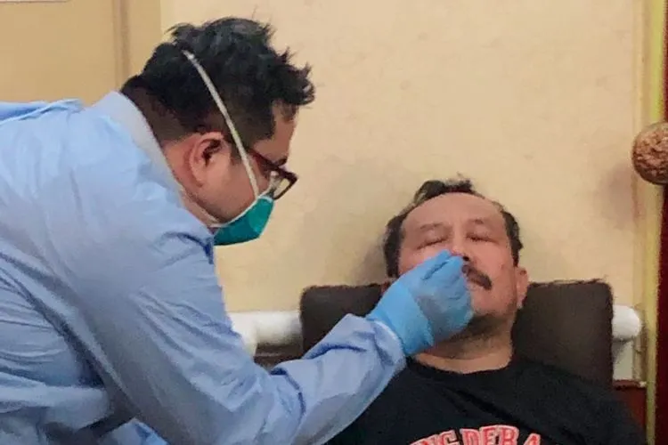 Tes usap Bupati Cirebon, Imron Rosyadi. dok)