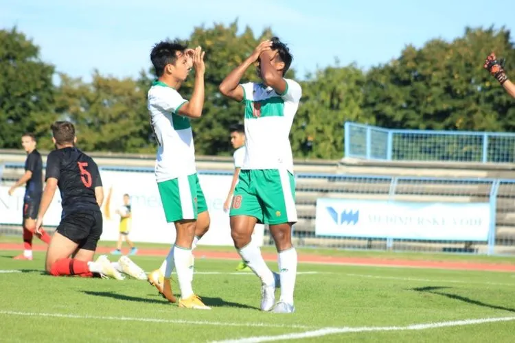 Timnas U-19 Indonesia kalah 1-7 saat lawan Kroasia. (dok PSSI)