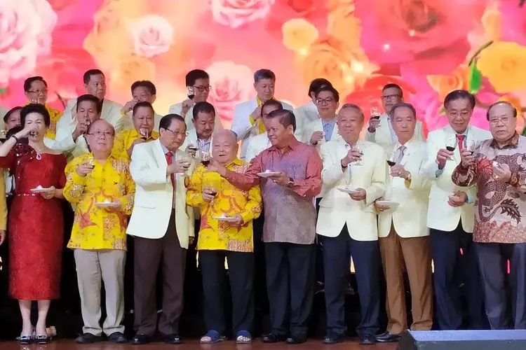 Pelantikan Tionghoa Indonesia Komitmen Membangun Tanah Air di Jakarta Pusat, Minggu (8/12/2019)