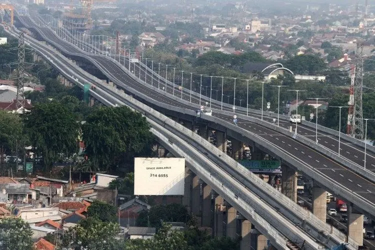 Gerbang Tol Cikampek Utama (Dokumentasi PT Jasa Marga Tbk)