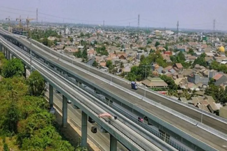 Ilustrasi Tol Layang Jakarta-Cikampek atau Tol Japek II. (Biro Komunikasi Publik Kementerian PUPR)