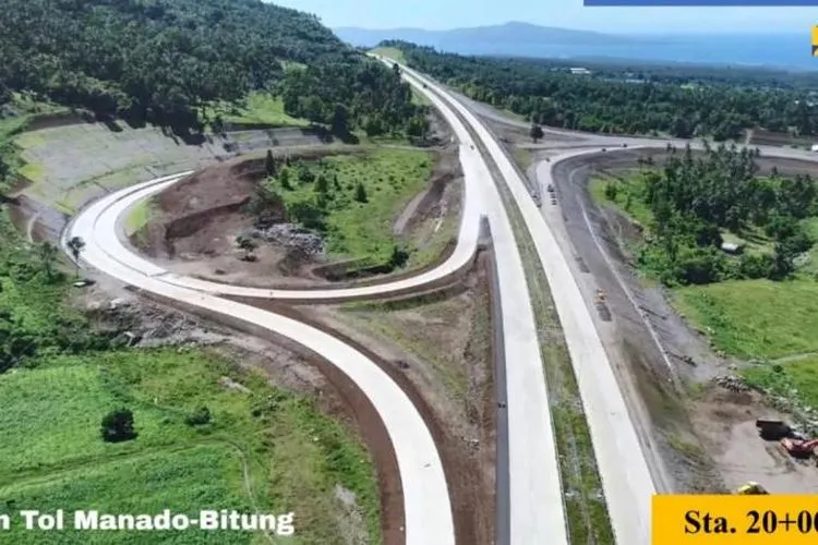 Ruas Tol Manado - Bitung (dok KemenPUPR)