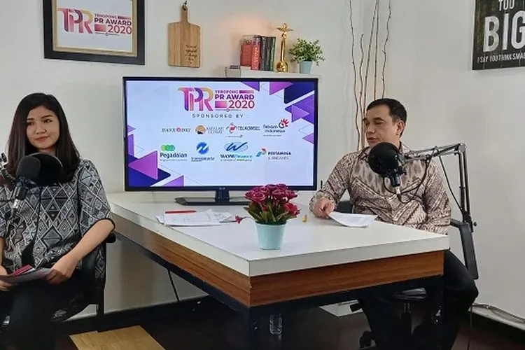 Teropong Public Relations (TPR) Award 2020 digelar secara daring atau online lewat aplikasi Zoom (dok)