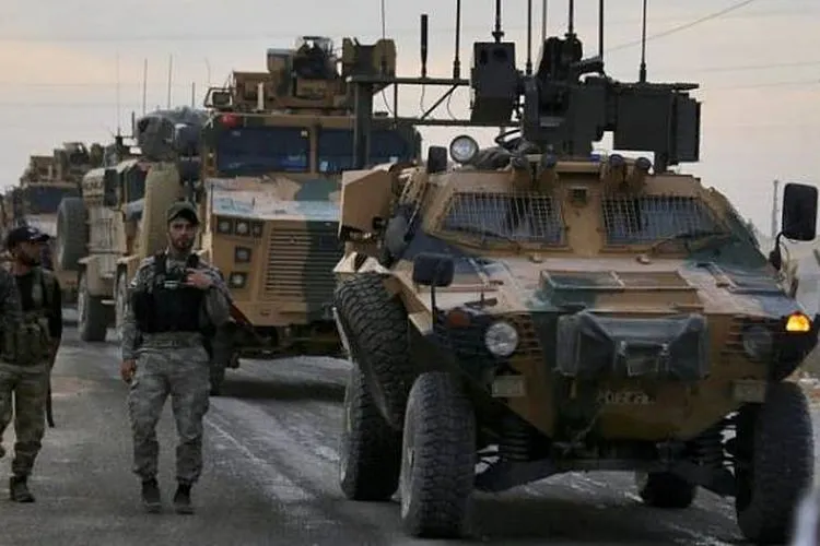 Pasukan Turki di Wilayah Suriah/AFP