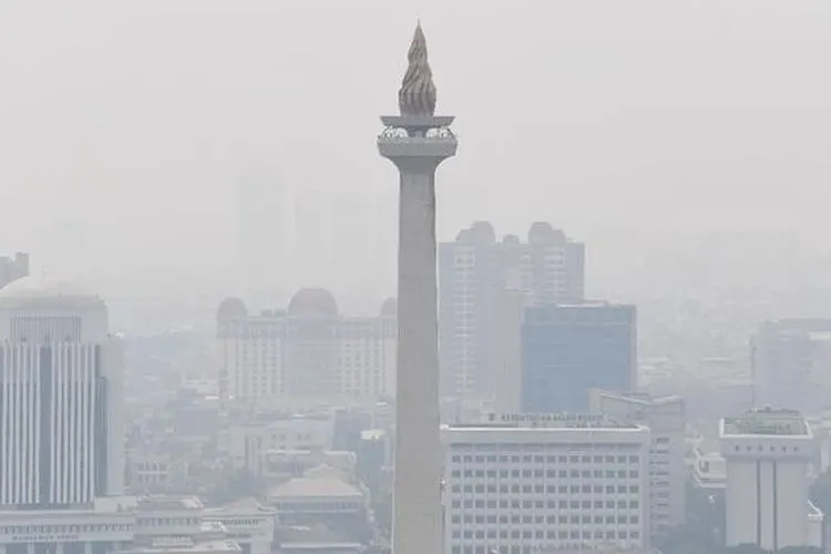 Ilustrasi kondisi udara Jakarta/Antara