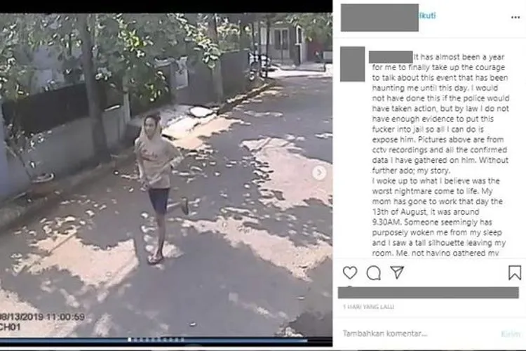 Viral curhat perempuan korban pemerkosaan di Bintaro (Twitter)