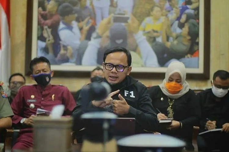 Walikota Bima Arya Sugiarto saat ekspose Program Keluarga Asuh (Pemkot Bogor)