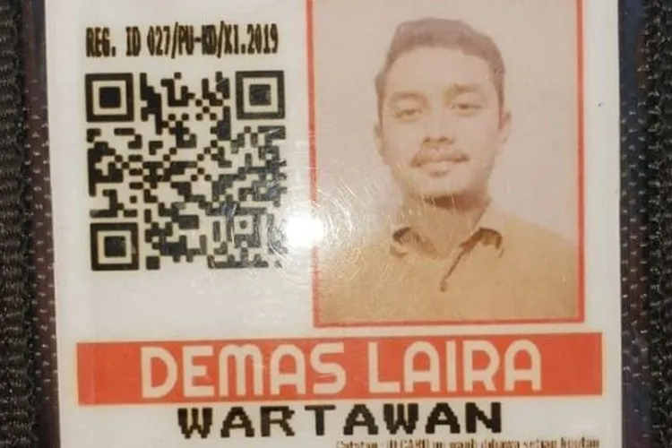 Wartawan Demas Laira. (dok)