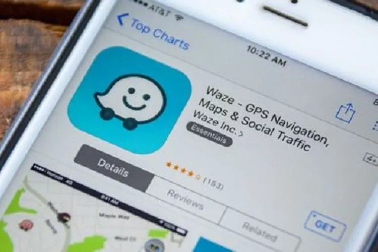 ilustrasi aplikasi Waze/ instagram