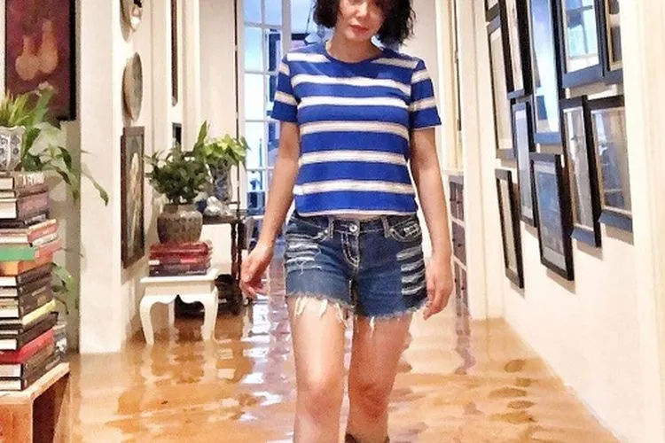 Rumah Yuni Shara juga terkena banjir (Instagram/@yunishara36)