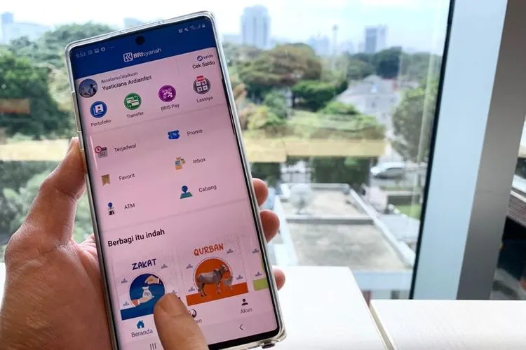 Aplikasi Digital BRIsyariah/istimewa