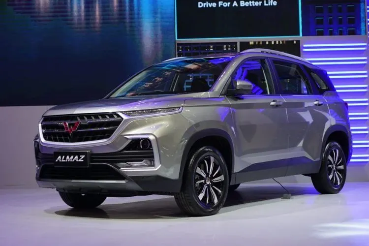 Wuling Almaz di GIIAS 2019/Kompas.com - Setyo Adi
