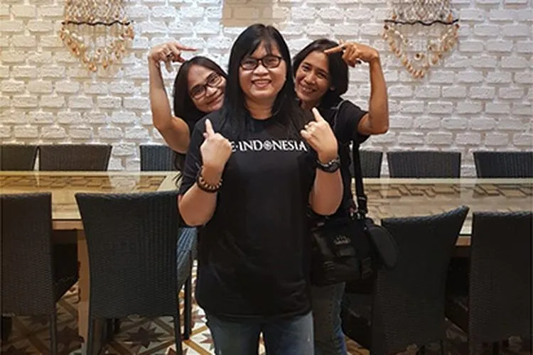 Yanni bersama Onaria dan Hilda/Dok pribadi