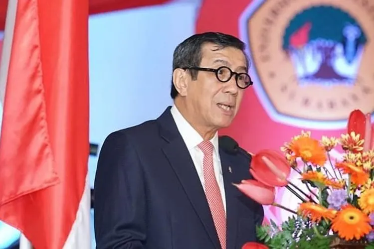 Menteri Hukum dan Hak Asasi Manusia (Menkumham) Yasonna H Laoly. Instagram : @yasonna.laoly