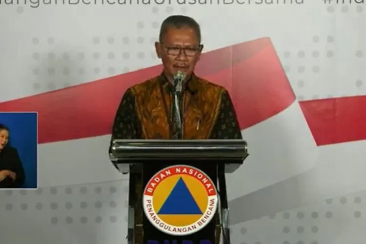 Juru bicara Pemerintah untuk Penangananan COVID-19, Achmad Yurianto. (Youtube BNPB)