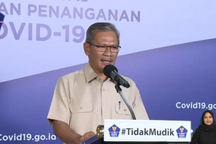 Juru bicara penanganan Covid-19 Indonesia, Achmad Yurianto/ BNPB
