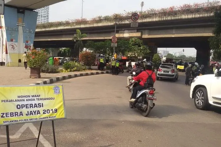 Ilustrasi Operasi Zebra Jaya 2019/TMC Polda Metro