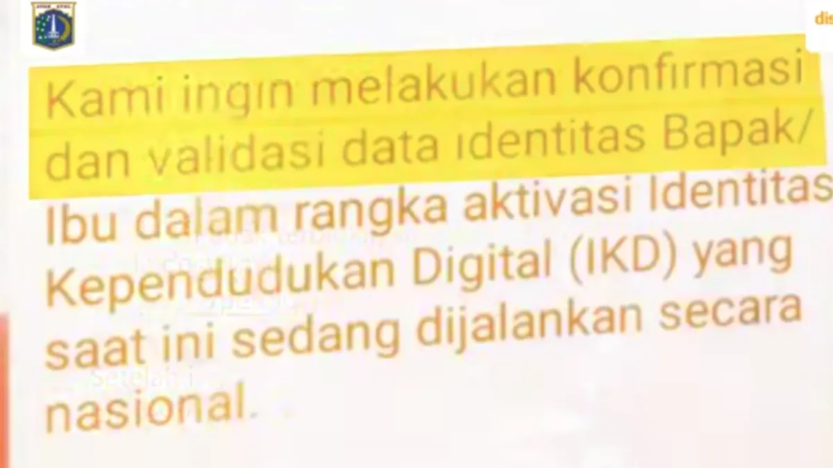 Modus Penipuan Menggunakan Identitas Kependudukan Digital (IKD).