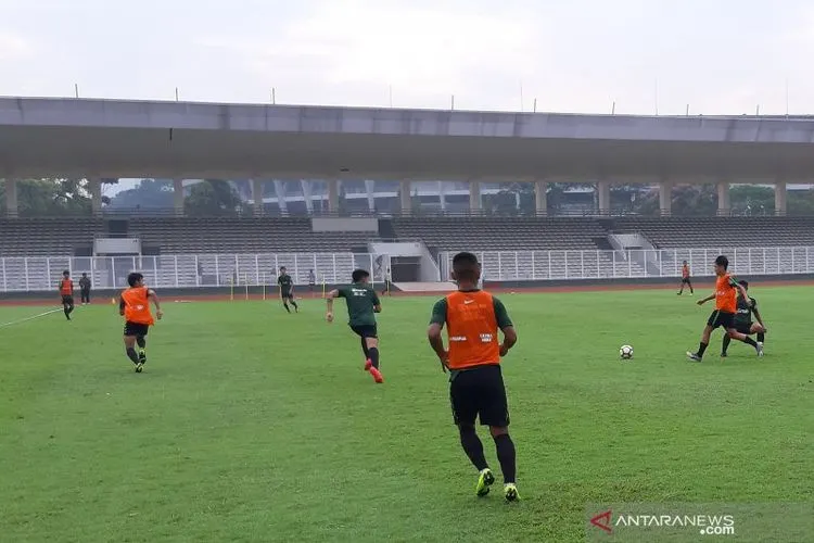 Latihan U-23 (Antara)