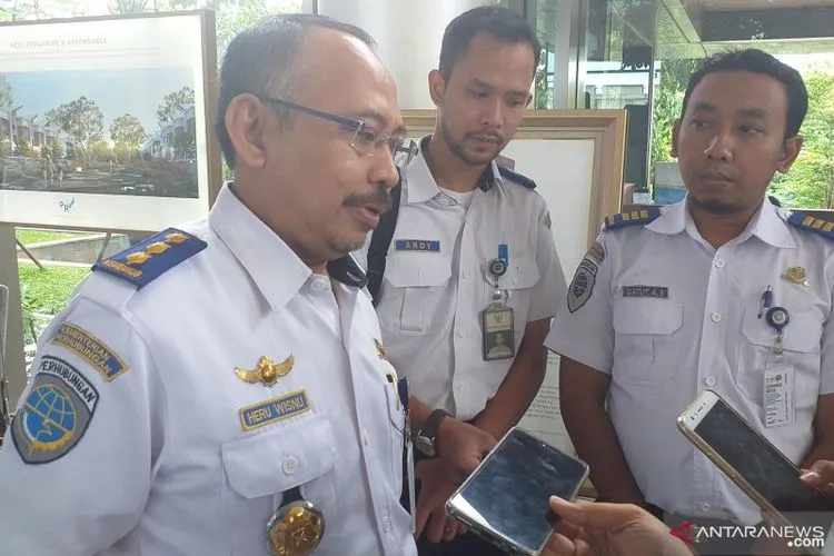 Direktur Prasarana Badan pengelolaan Transportasi Kabodetabek BPTJ Kementrian Perhubungan, Heru Wisnu Wiboro. (Antara)