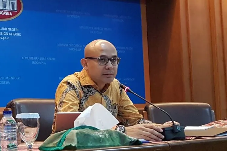 Juru Bicara Kementerian Luar Negeri RI Arrmanatha Nasir. (Antara)