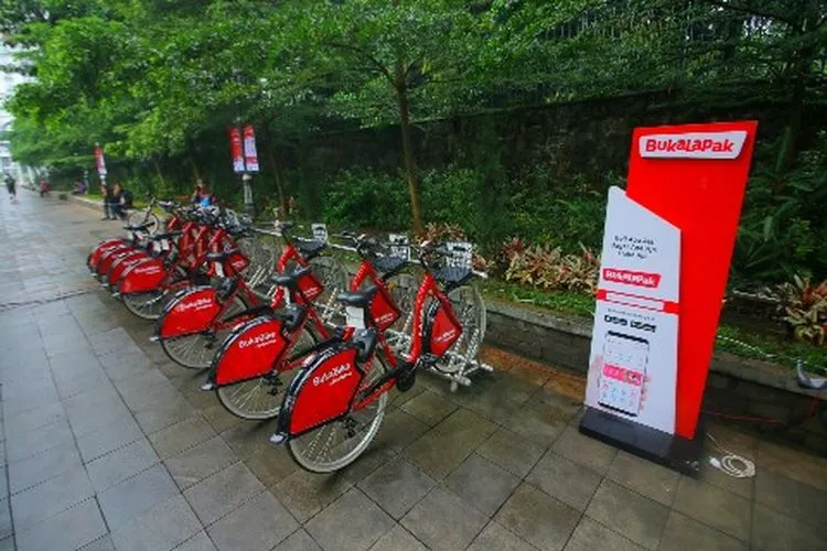 Bukabike, Fasilitas Gratis Bersepeda Keliling Kebun Raya Bogor. (ayobogor.com/Husnul Khatimah)
