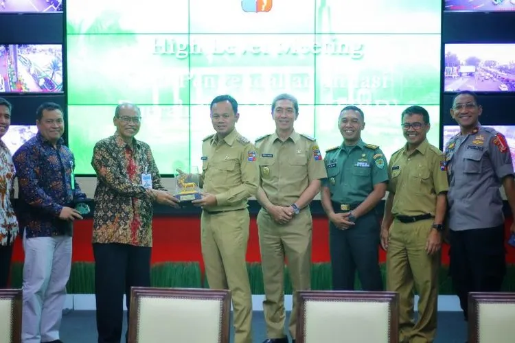 Audiensi Pemkot Bogor dengan Bank Indonesia terkait inflasi (Dok. Pemkot Bogor).