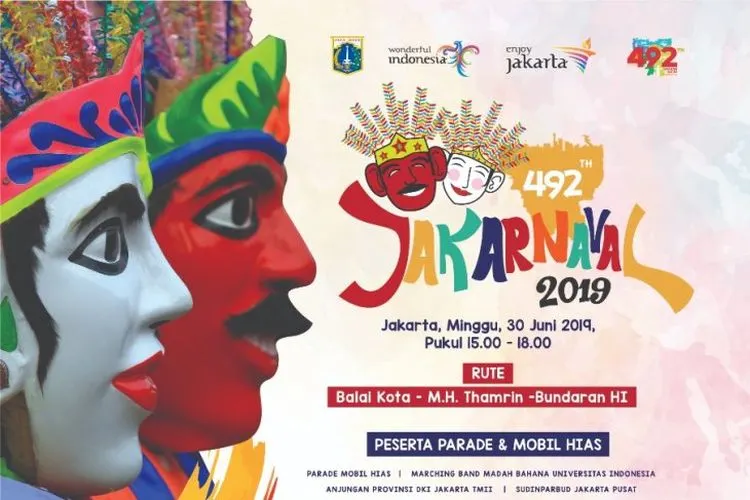 Parade Jakarnaval 2019 Digelar Promosikan “Wajah Baru” ibu kota (Dok. Jakarnaval 2019)