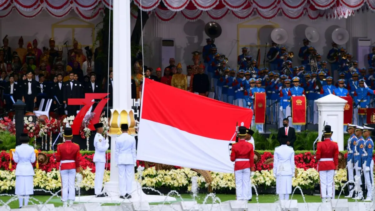 Apa Isi Souvenir Upacara HUT ke-80 di Istana Negara Jakarta?