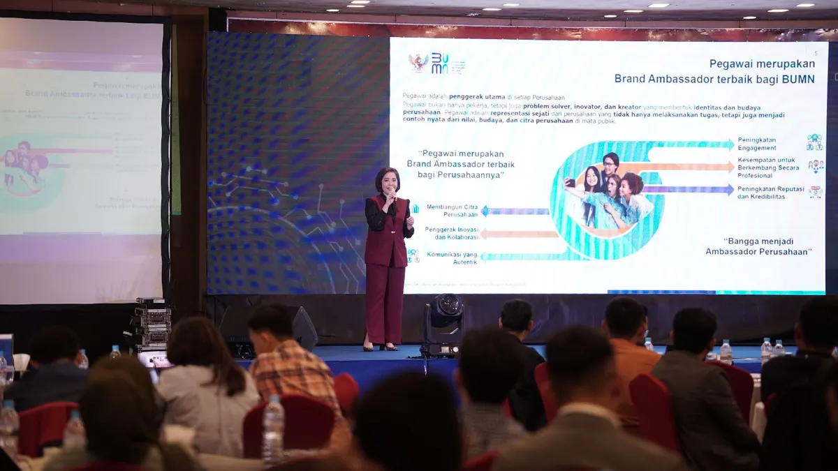 BNI dukung transformasi komunikasi BUMN lewat AI agar pesan publik tersampaikan lebih cepat, kreatif, dan tepat sasaran.