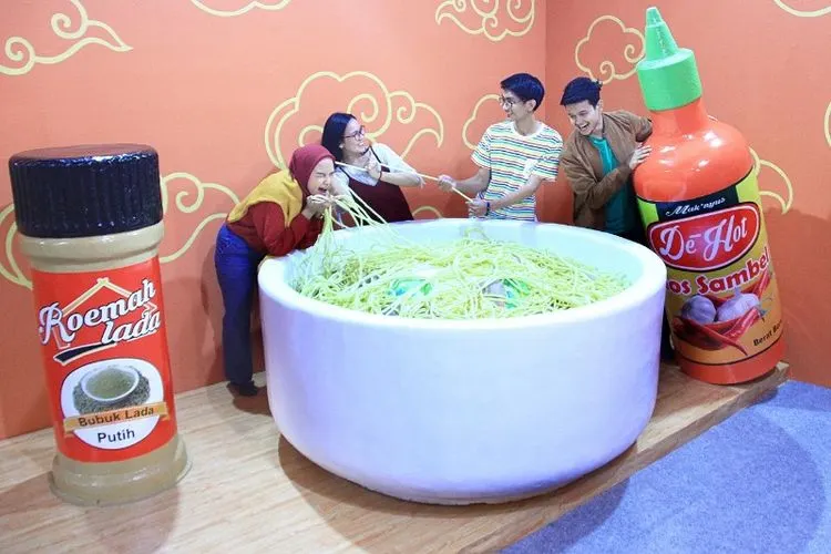 Salah satu spot foto di OMG Rooms Summarecon Mall Bekasi (istimewa)