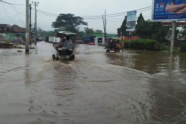 Ilustrasi bencana banjir