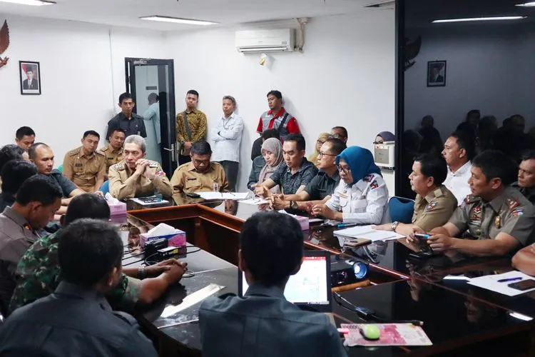 Rakor Penataan PKL Kawasan Dewi Sartika